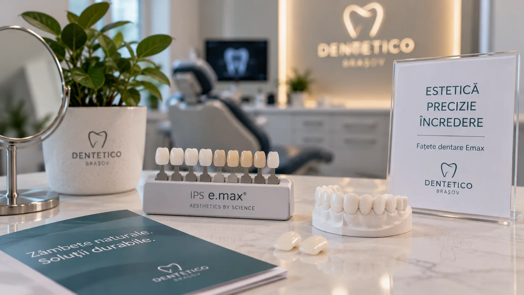 fatete dentare ceramice emax pentru un zambet natural la clinica dentetico brasov